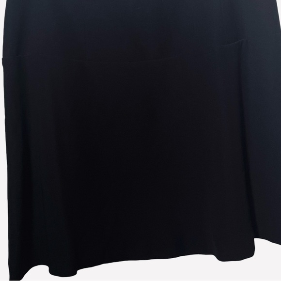 Theory Black Salda Vamp Mini Skirt Size 6 - Picture 6 of 11